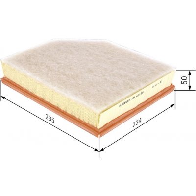 Vzduchový filtr BOSCH F 026 400 567 – Hledejceny.cz
