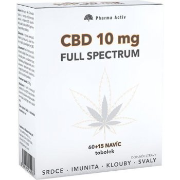 Pharma Activ CBD 10 mg 60 + 15 tobolek