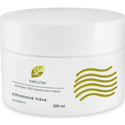 Bebutter šlehané BIO Bambucké máslo Citronová tráva 200 ml – Zbozi.Blesk.cz