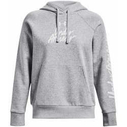 Under Armour mikina s kapucí UA Rival Fleece Graphic Hdy-GRY 1379609-012