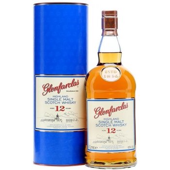 Glenfarclas 12y 43% 1 l (tuba)