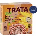 Trata tuňák uzený v rostlinném oleji citron-oregano 160 g – Zboží Dáma