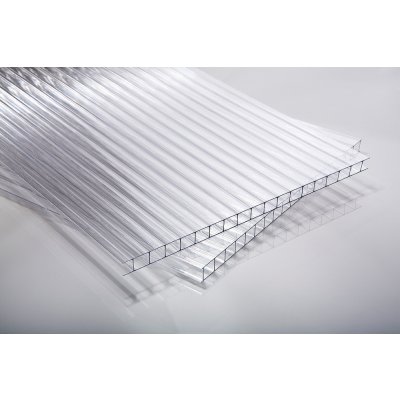 Lexan Polykarbonátová komorová deska 2UV 2100 x 5000 x 8 mm čirá 1 ks – Hledejceny.cz