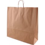 Taška 45*17*48 cm, kroucené držadlo, hnědý kraftový papír 100 g – Hledejceny.cz