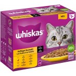 Whiskas drůbeží výběr ve šťávě 12 x 85 g – Hledejceny.cz