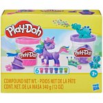 Hasbro Play-Doh Zářivá kolekce 6 kelímků – Zboží Mobilmania