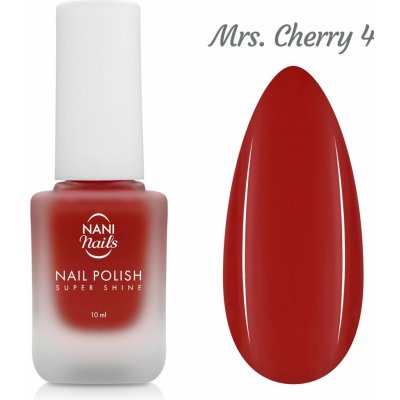 Nani lak na nehty Super Shine Mrs. Cherry 10 ml – Zboží Dáma