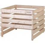 Atmowood dřevěný kompostér otevřený dole 100 x 100 x 80 cm – Sleviste.cz