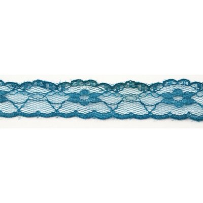 Silonová krajka - tmavě zelená - šířka 2 cm – Zboží Dáma Silonová krajka - tmavě zelená - šířka 2 cm – Zboží Dáma