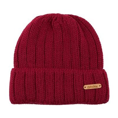 Vlnka čepice s ovčí vlnou Docker červená – Zboží Dáma