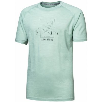 Sensor Merino Air Say Yes pánské triko kr.rukáv basil green – Sleviste.cz