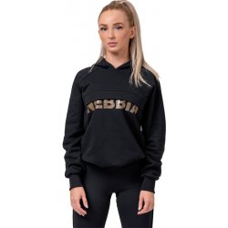 Nebbia 825 Long hoodie Intense Focus Black