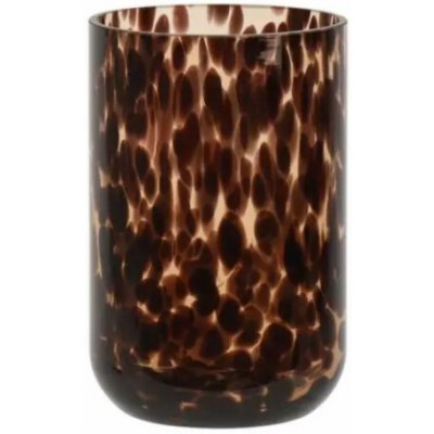 NENURODYTA_V Váza Decoris 741019, 20 cm, průhledná/hnědá – Hledejceny.cz