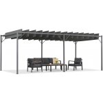 Garden Point terasová pergola Malaga 3x6 m Antracitová – Hledejceny.cz
