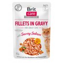 Brit Care Cat Fillets in Gravy with Savory Salmon 85 g