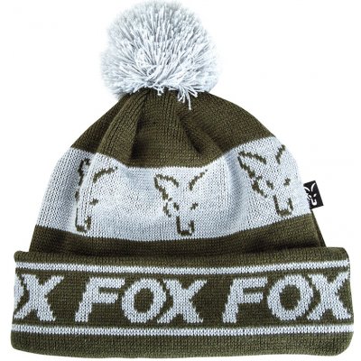 Fox Čepice Lined Bobble Hat Green/Silver – Zboží Dáma