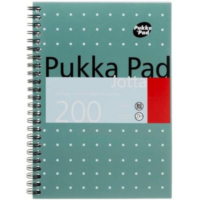 Pukka Pad blok Metallic Jotta linkovaný spirálová vazba A4 + 100 listů – Zboží Živě