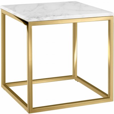 Tectake 405943 alysia bílé / zlaté – Zboží Dáma