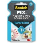 3M Scotch Oboustranná montážní páska do interiéru 19 mm × 1,5 m transparentní – Sleviste.cz