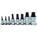 BGS technic Hlavice zástrčné XZN 1/4”, 3/8” a 1/2”, vel. M4-M16, sada 8 ks na liště - BGS 5105 – Zboží Dáma