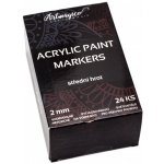 Artmagico akrylový popisovač 2 mm 24 ks 80081 – Zboží Dáma
