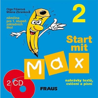 Start mit Max 2-audio CD k učebnici /2ks/ - Fišarová O.,Zbranková M. – Hledejceny.cz