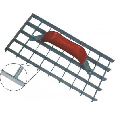 Škrabák na omítku mřížový ozubený – 290×150 mm – Hledejceny.cz