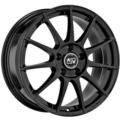 MSW 85 6,5x16 4x100 ET37 gloss black – Sleviste.cz