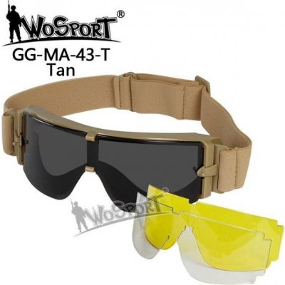 Ochranné brýle Wosport ATF X800 zelené – Zbozi.Blesk.cz