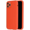 Pouzdro a kryt na mobilní telefon Apple Pouzdro Vennus Silicone Lite Iphone 13 Pro oranžové