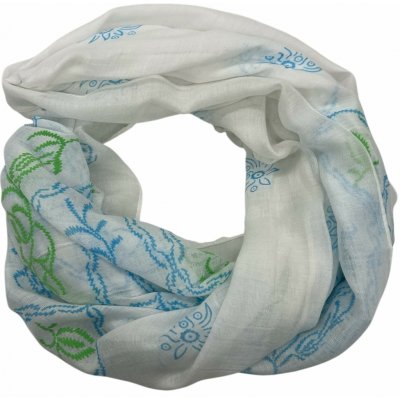 Fashion dámský bílý šátek – Zboží Dáma