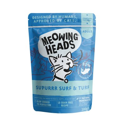 Meowing Heads Surf & Turf 100 g – Zbozi.Blesk.cz