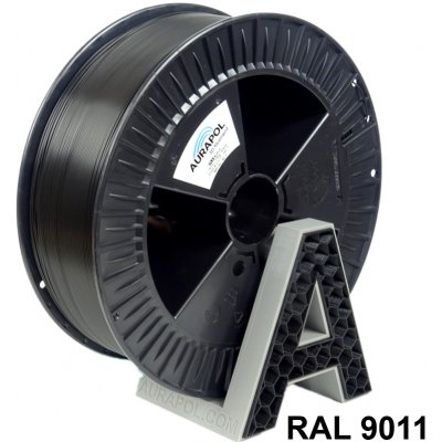 Aurapol PET-G Grafitová černá 2,5 kg 1,75 mm – Zboží Živě