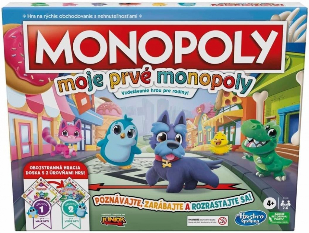 Hasbro Moje první Monopoly SK