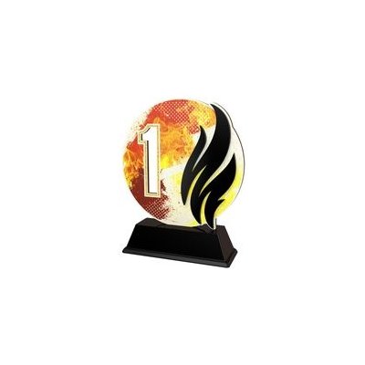 Poháry Bauer Dřevěná trofej PWT001M22 Hasiči – Sleviste.cz