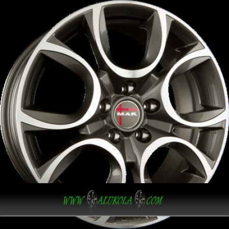 MAK Torino 6x15 4x100 ET43 gunmetal mirror