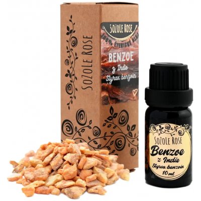 SoZoLe Rose Éterický olej Benzoe z Indie 10 ml – Hledejceny.cz