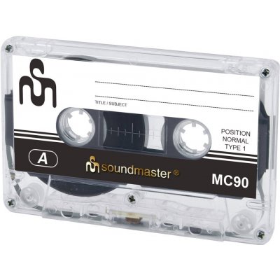 Soundmaster MC90 90min, 5ks (MC905P) – Zboží Živě