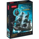 CubicFun 3D puzzle Pirátská loď Queen Anne´s Revenge 155 ks – Zboží Dáma