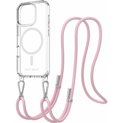 AlzaGuard Luxe Detach Lanyard Case Compatible with MagSafe for iPhone 15 růžový AGD PCLM323P – Zboží Živě