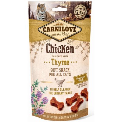 Carnilove Cat Soft Snack kuře s tymiánem 6 x 50 g