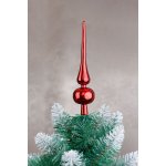 MagicHome Ozdoba 1 ks 25 cm špic červený na vianočný stromček – Hledejceny.cz
