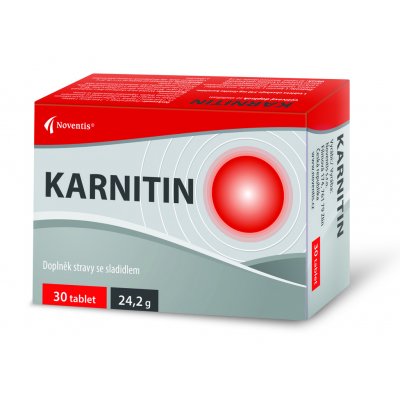 Noventis Karnitin 30 tablet – Zbozi.Blesk.cz