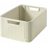 Curver Úložný box RATTAN Style M - krémový – Zboží Dáma