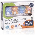 Lorelli hudební WILD ANIMALS – Zboží Mobilmania