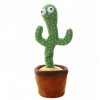 Interaktivní hračky Malina Tančící mluvící a zpívající plyšový kaktus