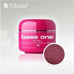 Silcare Base One Pixel UV gel 15 Chocolate Pudding Brown 5 g