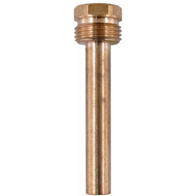 STENO mosazná jímka teploměru 1/2" 100mm 54100 – Sleviste.cz