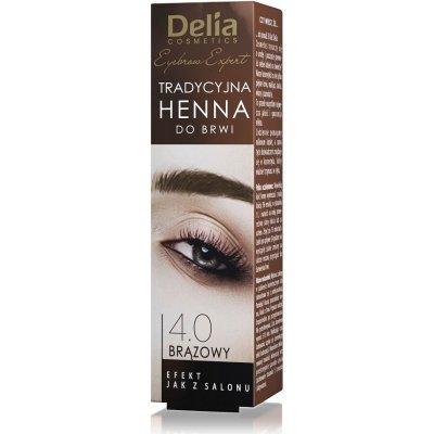 Delia Henna prášková barva na obočí a řasy Brown 1,5 g – Hledejceny.cz