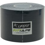 Lifefit Kinesio Tape černá 5 cm x 5 m – Zboží Dáma